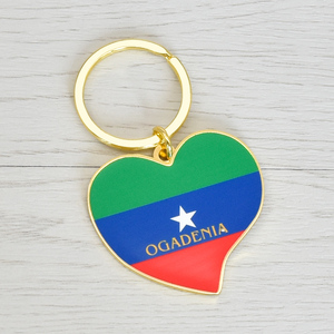 Nhà Máy Tùy Biến Kim Loại Cứng Mềm Men Keyring Tim Bốn Lá <span class=keywords><strong>Clover</strong></span> Bow Thiết Kế Kim Loại Keychain Cho Món Quà - Product Image 2