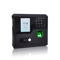 Reloj perforador de máquina de asistencia de tiempo de reconocimiento facial de huellas dactilares y productos de control de acceso biométrico