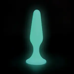 Novelties Adult Toys Sex Toys Glow in The Dark Anal Plug Luminous Butt Plug Set, Silicone Anal Toy Sex Products Guangdong E53G