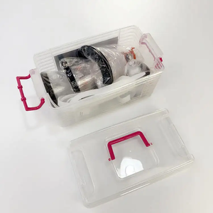 Cono Transparente de PVC para Clínica <span class=keywords><strong>Veterinaria</strong></span>, Máscara de Anestesia para Mascotas, 6 Piezas por Juego con Tubos para Perros - Product Image 3