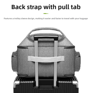 OEM ODM Lüks Evcil Hayvan Spa Taşıma Çantası Havayolu Onaylı Kordonlu Klasik Küçük Hayvan Açık Hava Katlanabilir Seyahat 20kg Kapasiteli - Product Image 5