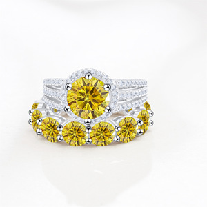 Best Hotsell 100% 925 <b>Sterling</b> <b>Silver</b> VVS 9CT pink Oval Moissanite Engagement <b>Ring</b> <b>Set</b> for Women with GRA - Product Image 6
