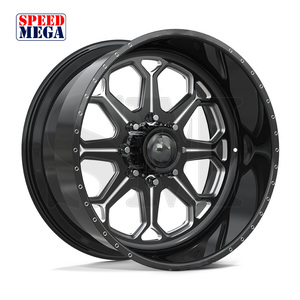 Rines de Aleación Forjados Cóncavos Profundos Monobloque Brillantes de 20" 22" 24" 26" PCD 6x139.7 CB 78.1 para Chevrolet Silverado 1500 - Product Image 5