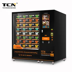 Distributeur automatique de nourriture chaude de pain frais de TCN