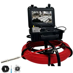 Système de caméra d'inspection industrielle, objectif 23MM, câble de 20M, Endoscope, tuyau d'évacuation d'eau, serpent, avec DVR