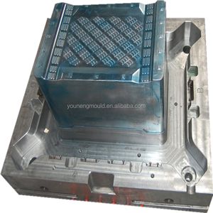 Molde de China, China, <span class=keywords><strong>Taizhou</strong></span>, caja de almacenamiento de inyección de plástico, molde de logística, cesta de almacenamiento industrial, fábrica de moldes - Product Image 1