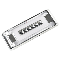 Feu de gabarit latéral à 27 LED à bord large 12/24V, étanche, pour poids lourds et remorques (vente en gros)