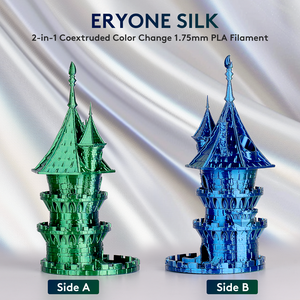 <span class=keywords><strong>ERYONE</strong></span> Soie PLA Filament bicolore Soie Duo-couleur Deux Couleurs PLA Fabricant - Product Image 3