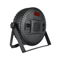 Mini projecteur LED Par Can Wash 18x6W RGBWA UV 6-en-1 DMX512 pour éclairage de scène, église, DJ, fête, bar, spectacle