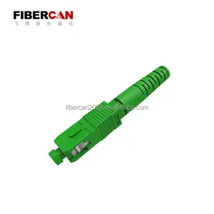 SC连接器2.0 3.0毫米光纤跳线光纤连接器来自FIBERCAN工厂