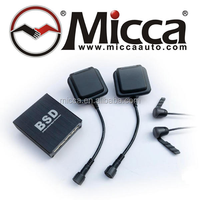 Système de détection d'angle mort (BSD) par capteur micro-ondes 24 GHz, aide au recul de voiture