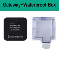 Contrôleur d'irrigation automatique WiFi Bluetooth à diaphragme, minuterie à distance par smartphone, électrovanne 12VDC/24VDC, bleu 3/4 pouces