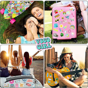 Adesivi 100 pezzi adesivi in vinile fustellati adesivi personalizzati a prova di UV con Design carino Cartoon princess - Product Image 5