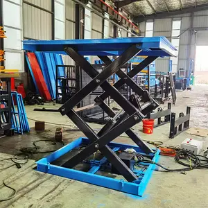 High Quality Customized 10 Ton Hydraulic Warehouse Cheap Stationary Car Scissor Lift Platform For Industry