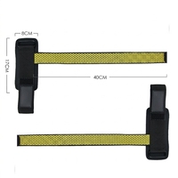 Bandas de asistencia unisex transfronterizas para peso muerto, correas de fuerza para muñecas para dominadas, vendas de muñeca, equipo para press de banca y tracción de espalda, para barra única