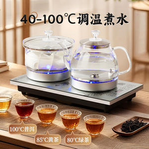 Bouilloire électrique Ronshen Yongsheng, 20x37 cm, avec couvercle, résistante à la chaleur, intégrée à la table à thé - Product Image 5