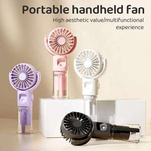 <span class=keywords><strong>Ventilateur</strong></span> <span class=keywords><strong>brumisateur</strong></span> portable compact avec pulvérisation d'eau, idéal pour les voyages en extérieur, la plage, le bureau, le maquillage et les journées chaudes - Product Image 6