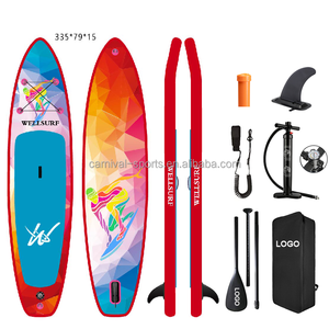 Tabla de Paddle Surf Inflable para Exteriores, Yoga Acuático, Flotante, para Principiantes, Ideal para la Playa al Atardecer - Product Image 3