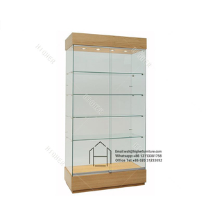 Boutique display cabinet and used glass glass door display cabinet for jewelry showcase smoke shop display