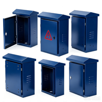 Prise électrique industrielle étanche en acier laminé à froid/acier inoxydable IP54 AC/DC murale 6 prises modèle PXT Distribution