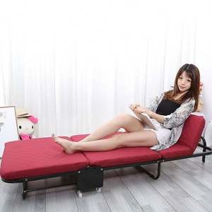 เตียงเหล็กพับได้สำหรับหอพัก โรงพยาบาล สำนักงาน ห้องพักนักเรียน ห้องพักพนักงาน - Product Image 2