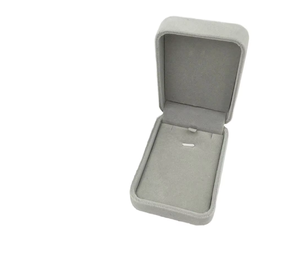 Wholesale Custom logo Velvet Ring Bracelet Jewelry <b>Box</b> Hot Sale <b>Blue</b> Luxury Necklace <b>Storage</b> Packaging Jewelry <b>Box</b> - Product Image 1