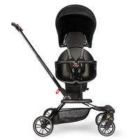 Baobaohao Poussette pour bébé Pas cher pliant petit bébé chariot poussette avec roue légère bébé bal pour 0-3 ans enfants
