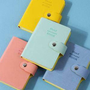 Cuaderno <span class=keywords><strong>de</strong></span> Bolsillo Personalizado A6/A7 con Botón a Presión, Cubierta <span class=keywords><strong>de</strong></span> Cuero Sintético, <span class=keywords><strong>Diario</strong></span> Portátil para Estudiantes, Mini <span class=keywords><strong>Diario</strong></span> con Encuadernación Perfecta - Product Image 3