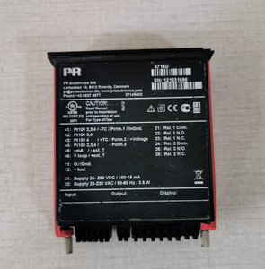 Indicateur LED rouge programmable PR Electronics PR5714, sortie MA, sorties relais 2SPDT isolées, 250VAC/DC, IP65, aluminium écologique - Product Image 4