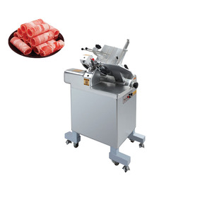 Commercial and Restaurant Use YQR320 Type Vertical <b>Meat</b> Slicer <b>Machine</b> New 220v Voltage for Frozen Food Vegetables <b>Cutting</b> - Product Image 4