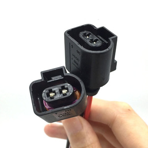 Conector automotriz de plástico negro de 2 pines Mo-160, enchufe impermeable para cableado de luces de automóvil - Product Image 5