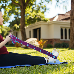 Chất lượng cao tùy chỉnh xách tay nylon Yoga vành đai 4cm căng thẳng dây đai dây cho thể dục thể chất sức mạnh đào tạo phục hồi chức năng - Product Image 6