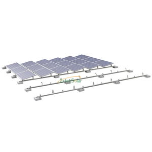 Chất lượng cao phẳng <span class=keywords><strong>Roof</strong></span> Mount năng lượng mặt trời gắn hệ thống PV Rack ballasted mái gắn - Product Image 3