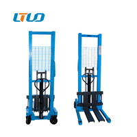 Nouveau Chariot Élévateur Manuel Hydraulique Compact Chinois à Vendre, Capacité 1 Tonne, Idéal pour Sols Intérieurs, Restaurants et Commerce de Détail