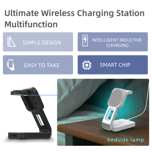 แท่นชาร์จไร้สายแบบแม่เหล็ก5-in-1แท่นชาร์จไร้สายสำหรับ iPhone iWatch airpods - Product Image 5