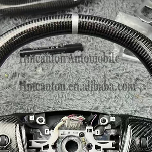 Nouveau produit phare : Volant en cuir perforé en fibre de carbone pour Honda Acura Tlx - Product Image 6