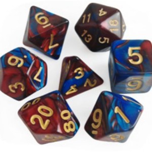 Jeu de dés Shut the Box, plateau hexagonal, dés en os de corne, dés polyédriques, jeu de dés en pierres précieuses, <span class=keywords><strong>RPG</strong></span> - Product Image 2