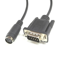 Cable de Instrumentos con Doble Aislamiento de PVC y Conexión DB9 Macho a MD8 Hembra