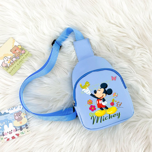 <strong>Mickey</strong> <strong>Mouse</strong> Kawaii Cotton Chest Bag Boys Girls Anime Cartoon Cute Shoulder Bags Students Fashion Crossbody Pouch Coin <strong>Purse</strong> - Product Image 2
