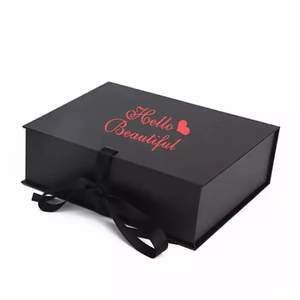 Top Quality Manufacturer Wholesale Price Luxury Cardboard Rigid Storage Jewelry Magnet Folding Gift <b>Magnetic</b> <b>Boxes</b> - Product Image 3