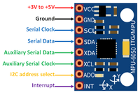 MPU6050 MPU-6050 GY-521 Sensor gyro analog 3 sumbu + Modul Akselerometer 3 sumbu