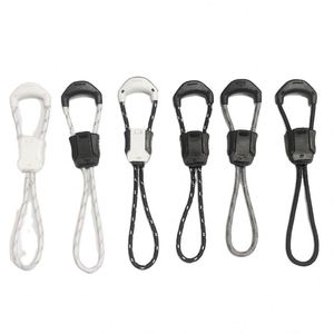 ชุดเชือกรองเท้าแบบไม่ต้องผูก Fashion No Tie Quicklace สำหรับรองเท้าวิ่งเทรล 3D XT6 - เชือกผูกรองเท้าโพลีเอสเตอร์แบบแบนพิมพ์ลายสีดำและสีขาว - Product Image 1