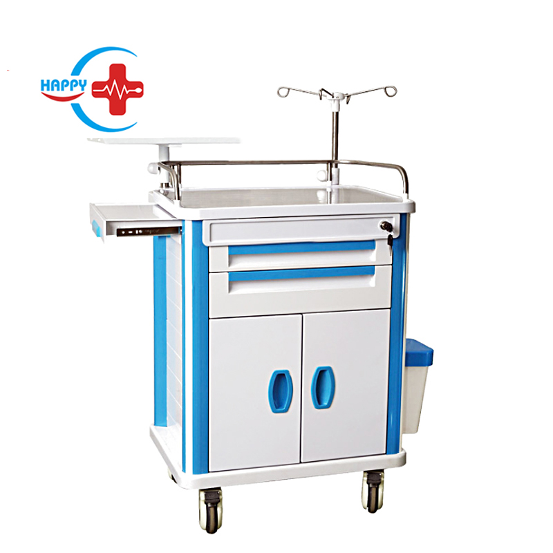 HC-M048 из АБС-пластика с изображением роскошного автомобиля медицинская тележка для транспортировки отправка медицины Больничная тележка