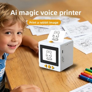 Imprimante vocale IA portable haute définition alimentée <span class=keywords><strong>par</strong></span> USB, impression d'images IA, impression des erreurs d'étudiants, modèle le plus vendu en usine - Product Image 1