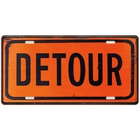 Placa Metálica Decorativa Personalizada con Relieve, Letrero Metálico Personalizado para Decoración