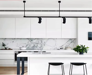 Muebles Modulares de Lujo Personalizados de Madera de Melamina Santopova, Gabinetes de Cocina - Product Image 1