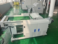 Machine à ouvrir la laine de mouton QDYQ pour petites exploitations, pour machines à filer, incluant un cadre de cardage et de tirage