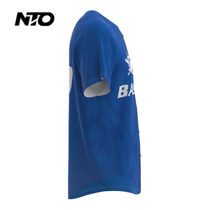 Cárdigan Clásico de Béisbol de Manga Corta para Hombre, Tejido Transpirable de Secado Rápido, Ligero y Holgado, Informal, para Deportes al Aire Libre y Uso Diario - Product Image 2