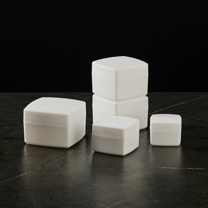 Nouveau Design 100ml/200ml Plastique PP Pot de Crème Vide Conteneur Cosmétique Forme de Pierre pour Corps Gommage <span class=keywords><strong>Argile</strong></span> Crème Doux Shampooing Lotion - Product Image 4