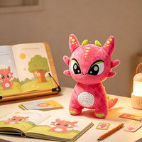 Peluche Dragon Personnalisée en Tissu Doux, Couleurs Vives, Décoration de Fête pour Enfants, Ornements pour Magasins de Cadeaux, Vente en Gros, Faible MOQ